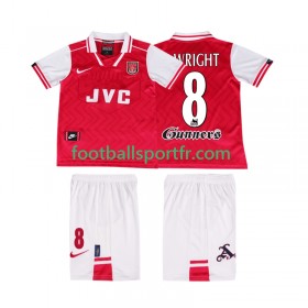Tenue Arsenal WRIGHT 8 Retro Enfant Domicile 1996 1997 Maillot de Foot